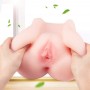 3D Realistic Pussy Ass Butt Vagina and Anal Stroker For Men Masturbation