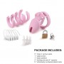 Silicone Soft Cock Cage Chastity Device Chastity Cage for Male Penis Exercise 