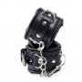 Soft Leather Submissive Wrist Ankle Restraints and Handler's Collar kits