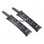 Soft Leather Submissive Wrist Ankle Restraints and Handler's Collar kits