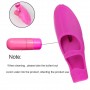 Silicone Finger Sleeve Vibrator Clitoris Stimulator Clit Nipple Massage For Female