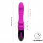 Realistic Flexible Stretch G-Spot Vibrator Dildo For Vaginal Clit Stimulation 