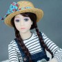 141cm Flat Chest Japanese Silicone Sex Dolls Adult Lifelike TPE Love Doll