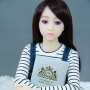 141cm Flat Chest Japanese Silicone Sex Dolls Adult Lifelike TPE Love Doll