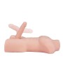 Realistic Full Silicone Male 3D Torso Half Body With Big Dildo Sex Doll For Men Women Sex Toys Long Penis Adult Love Doll