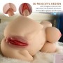 E Cup Big Boobs Half Body Sex Doll Toy for Man