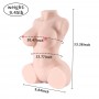 Light Weight Torso Sex Doll with Anal and Vaginal